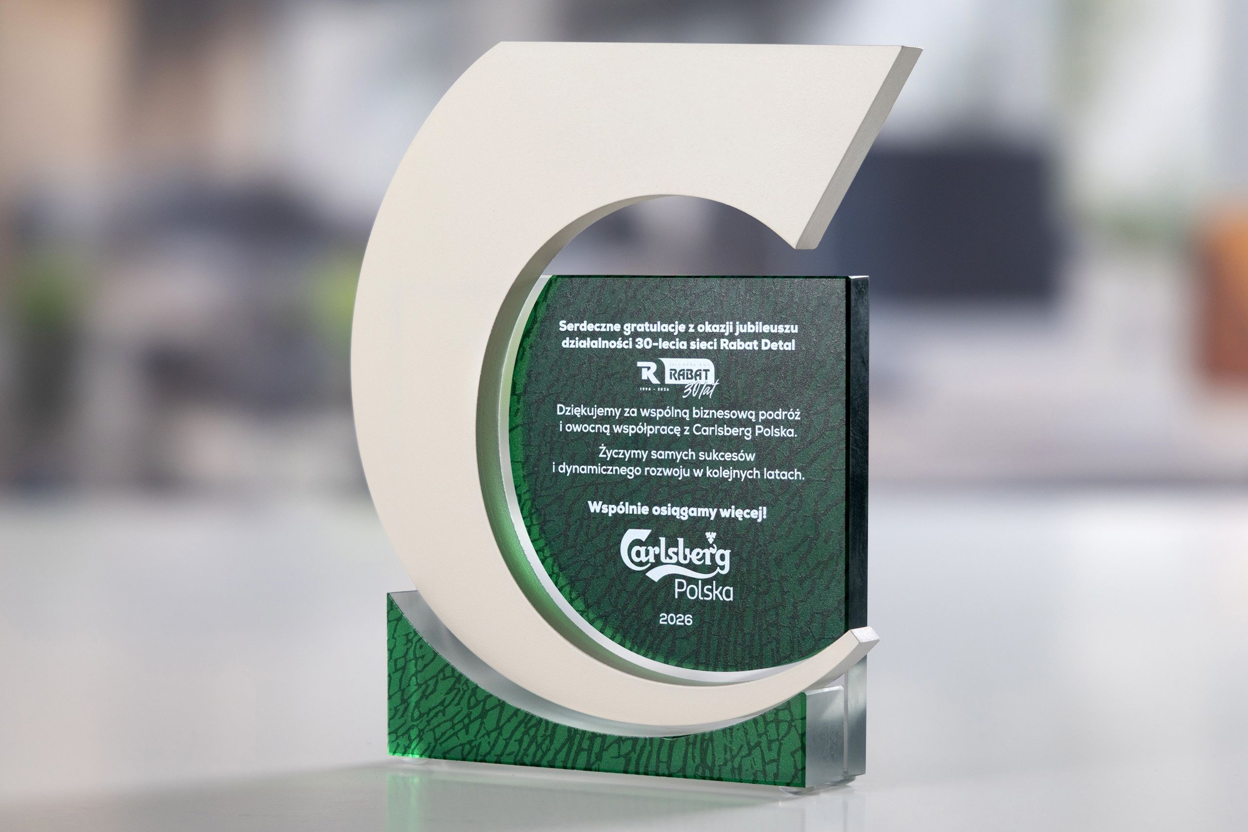 Glasso custom award